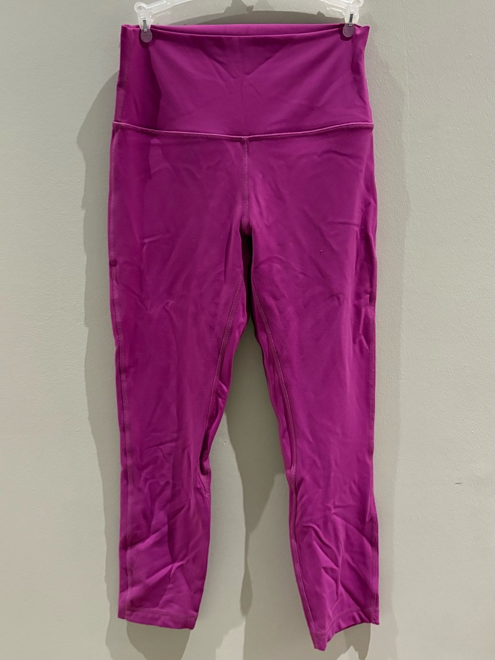 Lululemon Magenta/Purple High-Rise Leggings